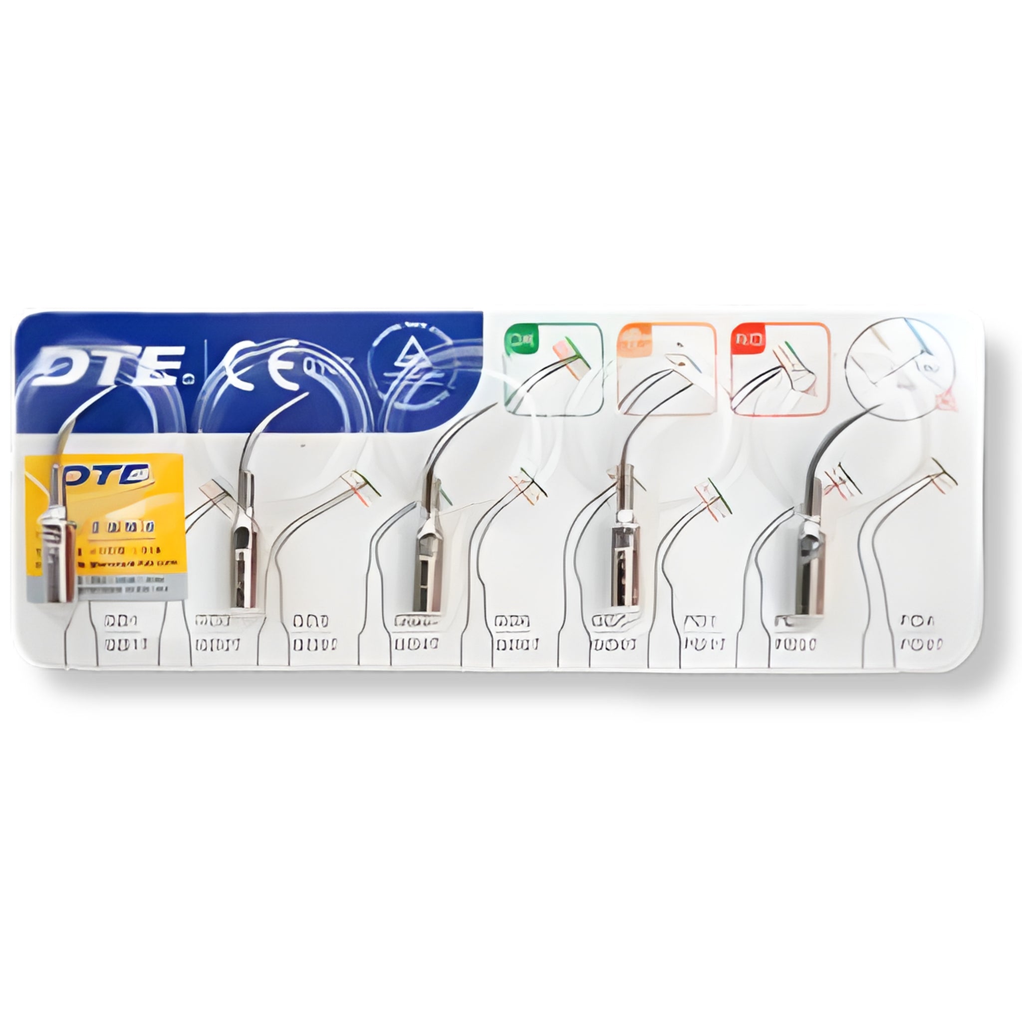 BLISTER CON 5 PUNTAS PARA ESCAREADOR