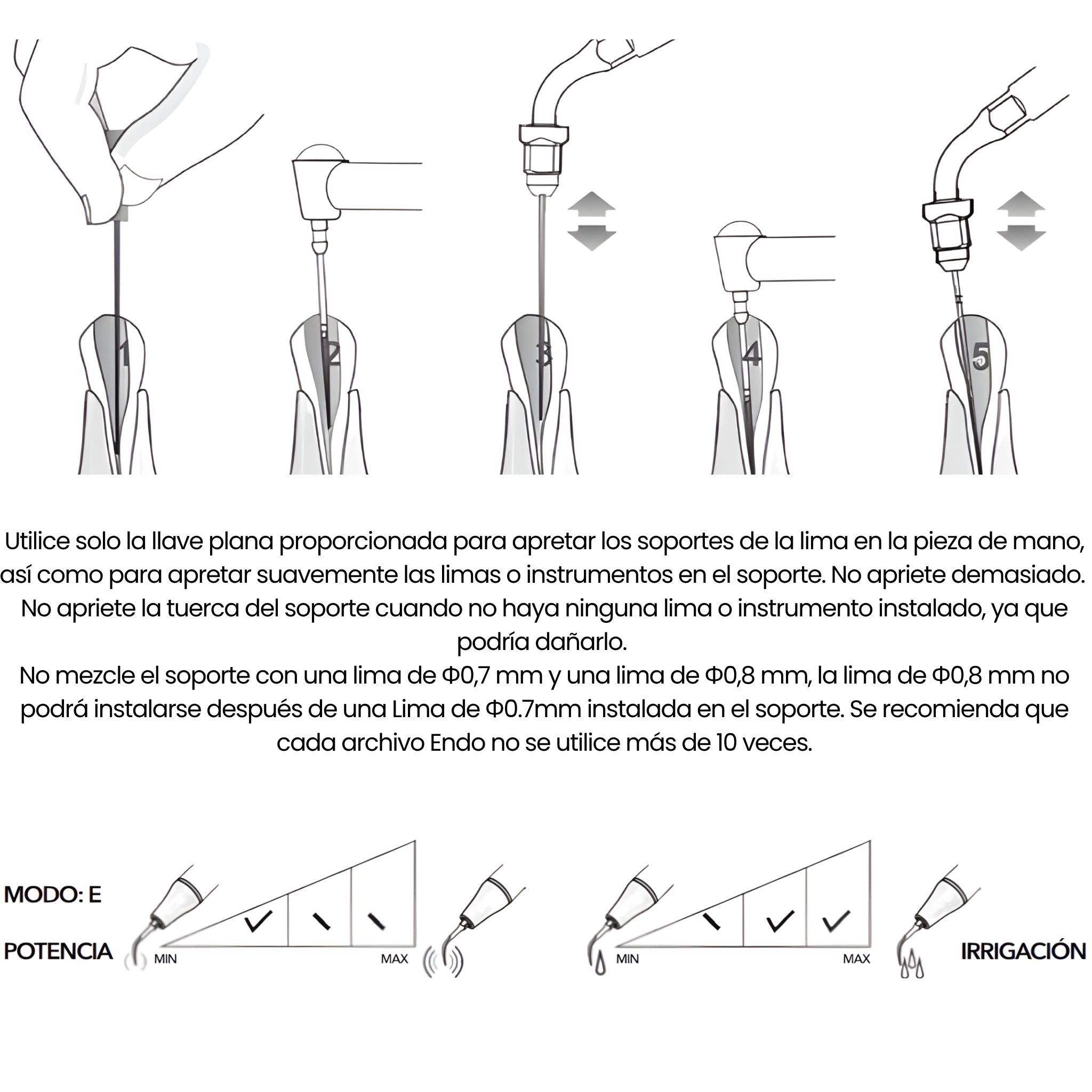 Punta para Escariador Ultrasónico ED1